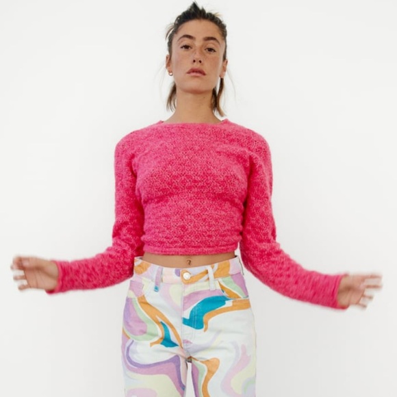 Zara Sweaters - Zara Open Back Knit Sweater